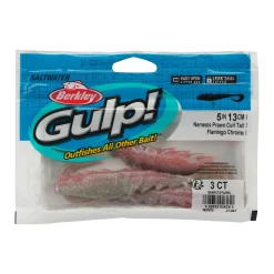 Berkley Gulp!® Saltwater Nemesis Prawn Curl Tail