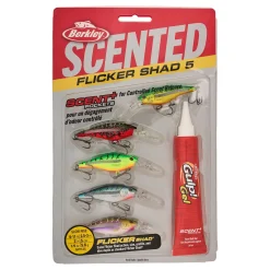 Berkley Scented Flicker Shad® Tiger Pack