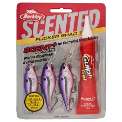 Berkley Scented Flicker Shad® Pro Pack