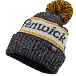 Fenwick Classic Rib Knit Beanie with Pom-Pom
