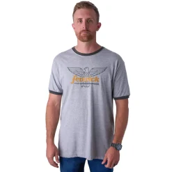 Fenwick Logo Short Sleeve Ringer T-Shirt