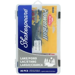 Shakespeare Catch More Fish™ Lake Pond Spinning (Grey/Black)